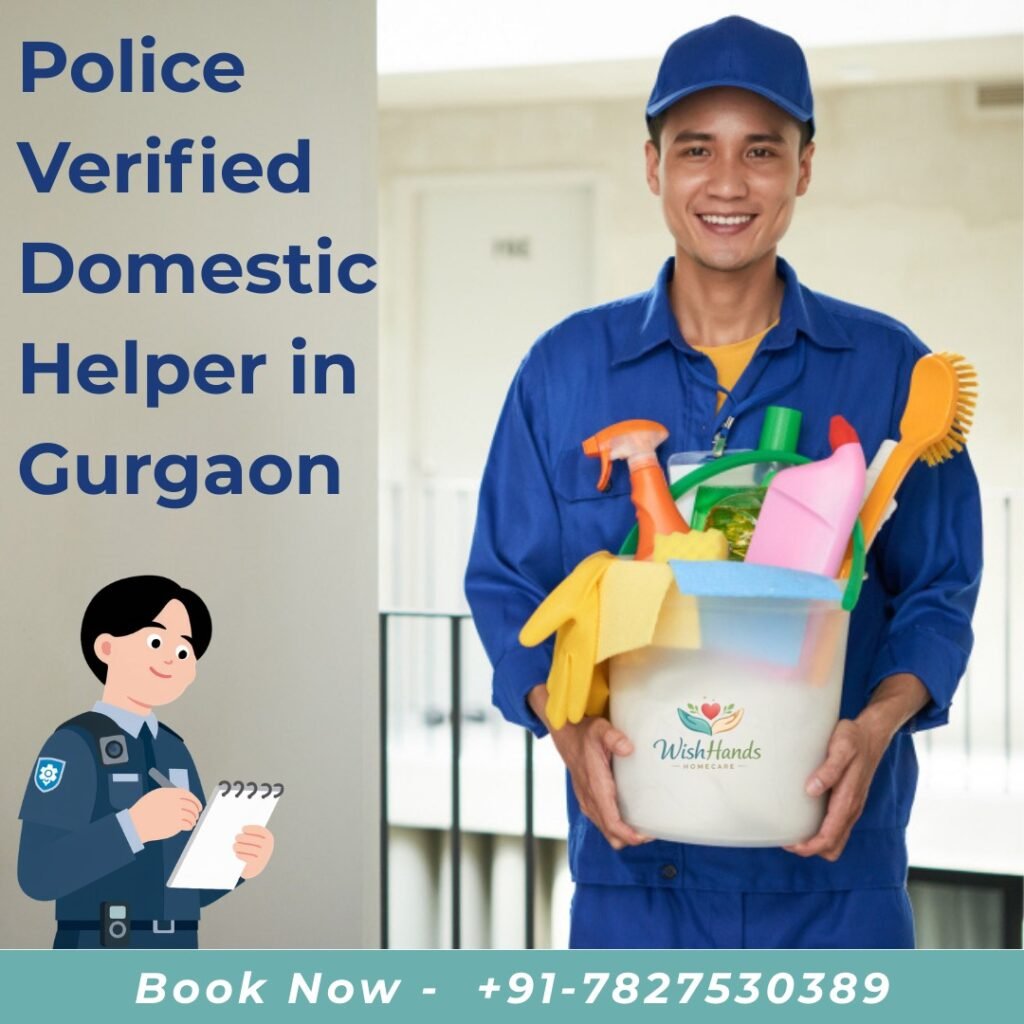Police Verified Domestic Helper in Gurgaon